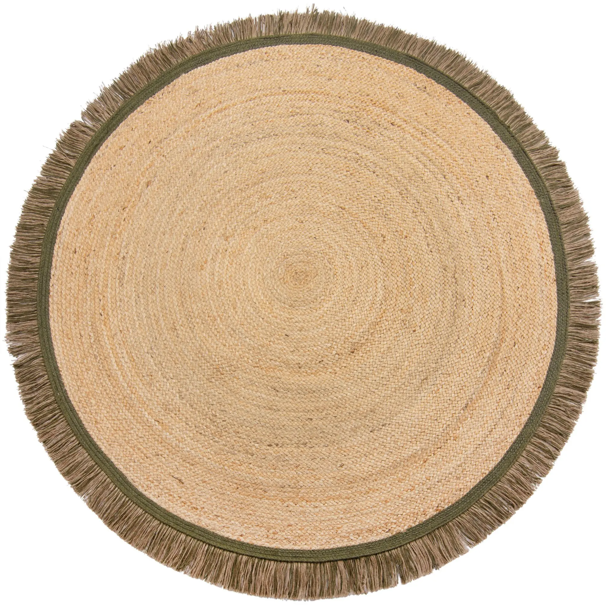 Kusový koberec Kahana Green kruh Kruh Ø 180 cm