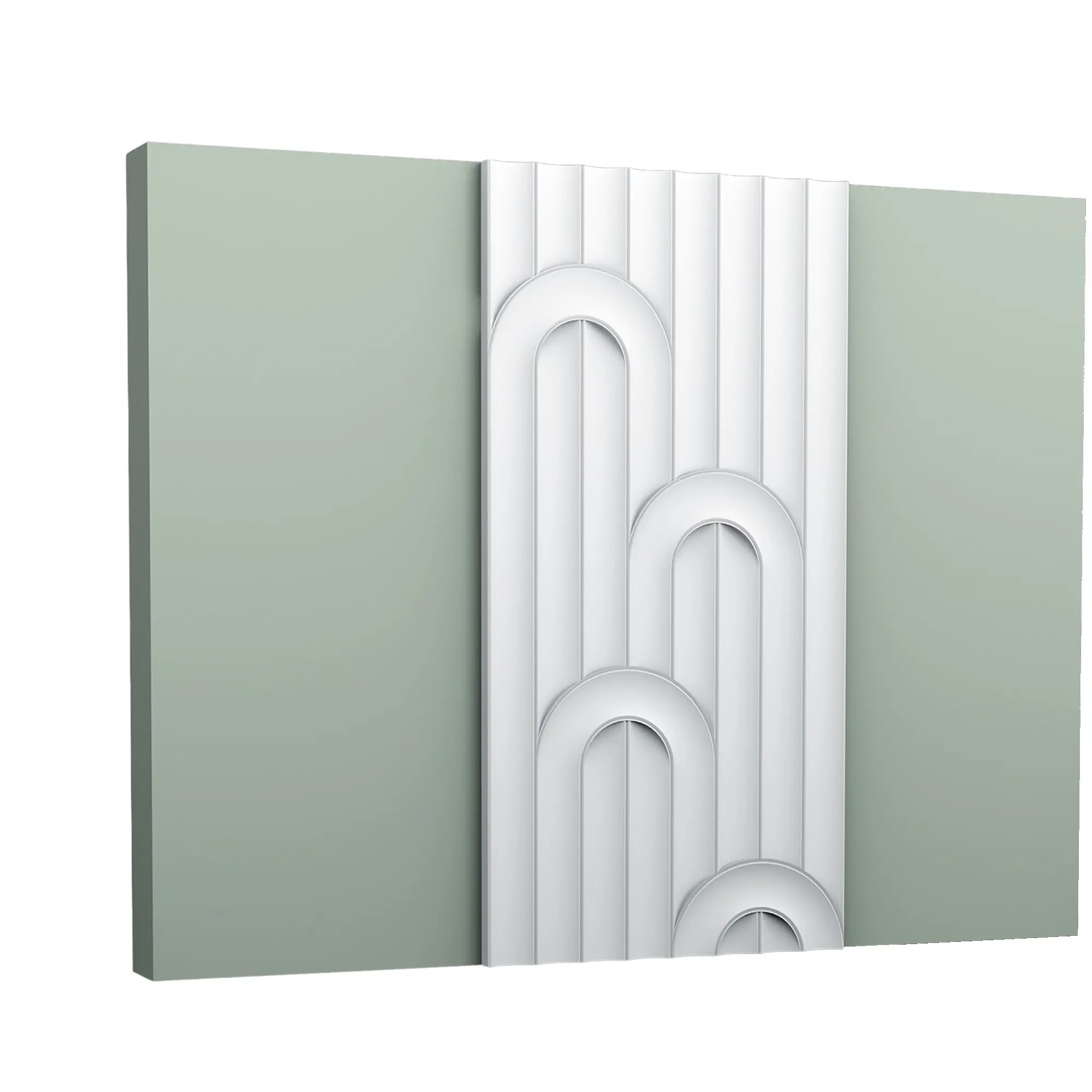 ORAC Decor, ORAC dekorační prvek W212, 3d panel 200x25x1,2 cm, bílá