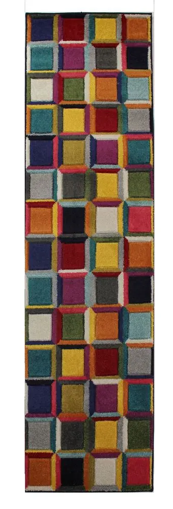Běhoun Spectrum Waltz Multi 66x300 cm