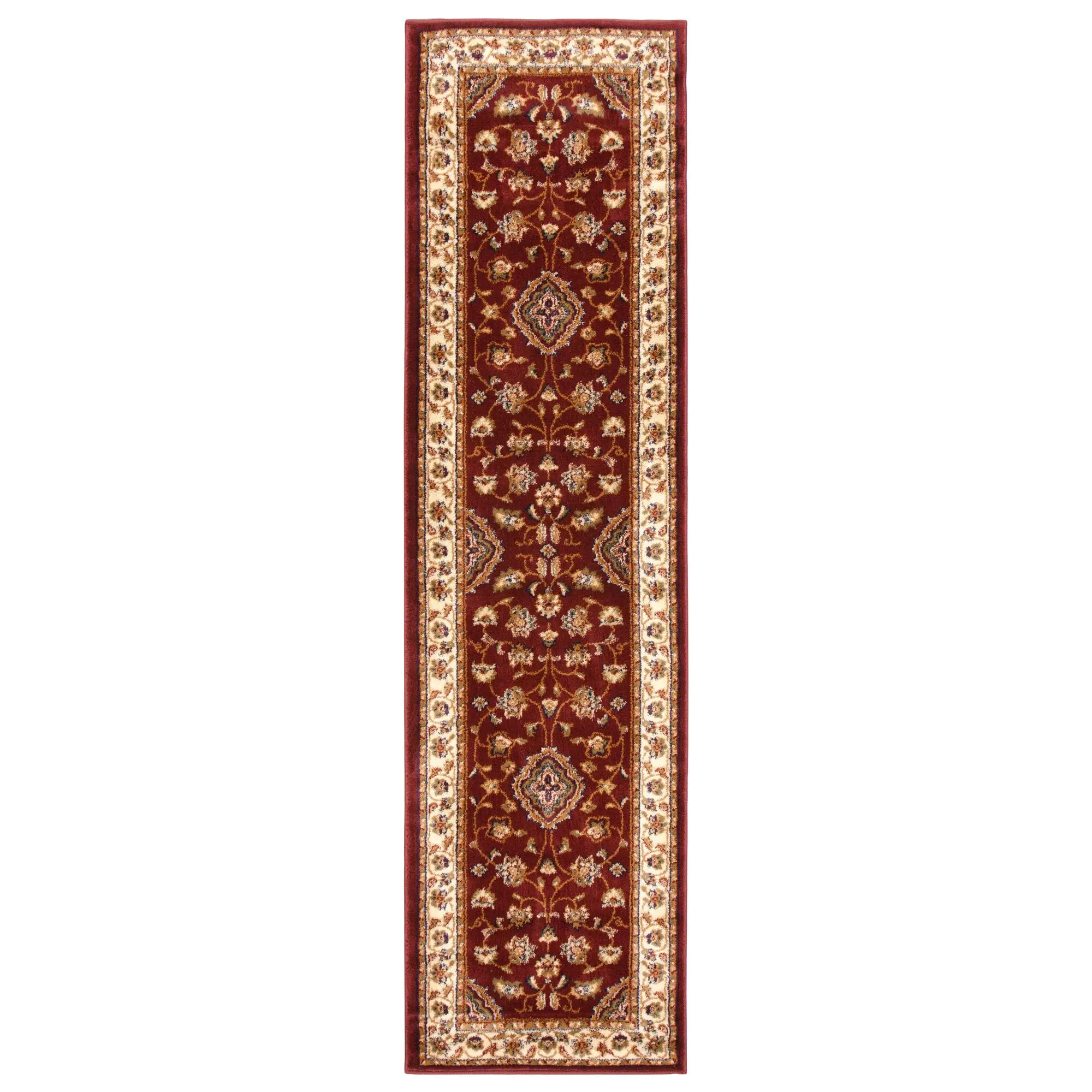 Flair Rugs, Běhoun Sincerity Royale Sherborne Red, 60x230, červená, chodba / předsíň