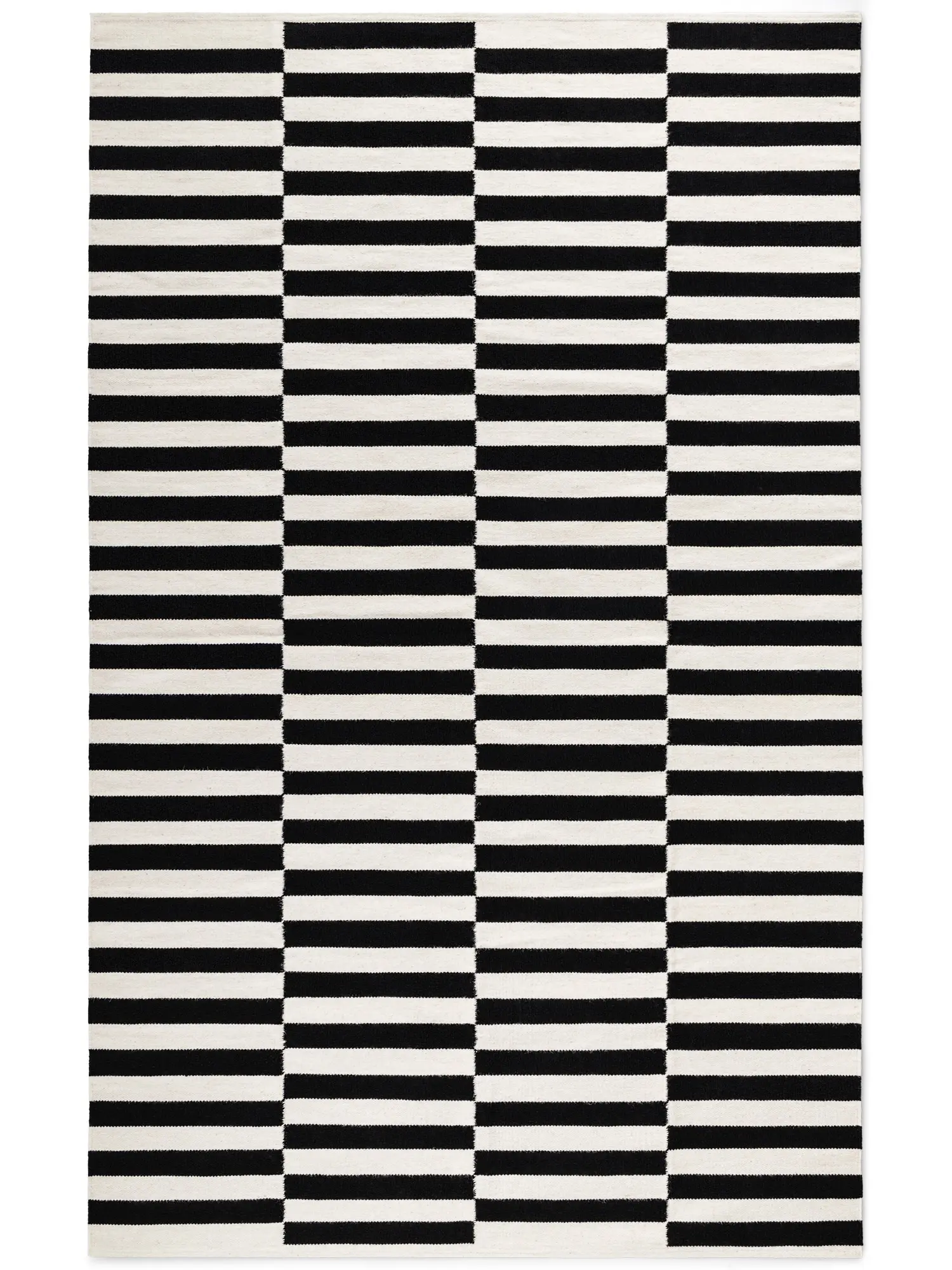 Hanse Home, Kusový koberec Vika 106207 Black White, 200x300, černobílá, ložnice