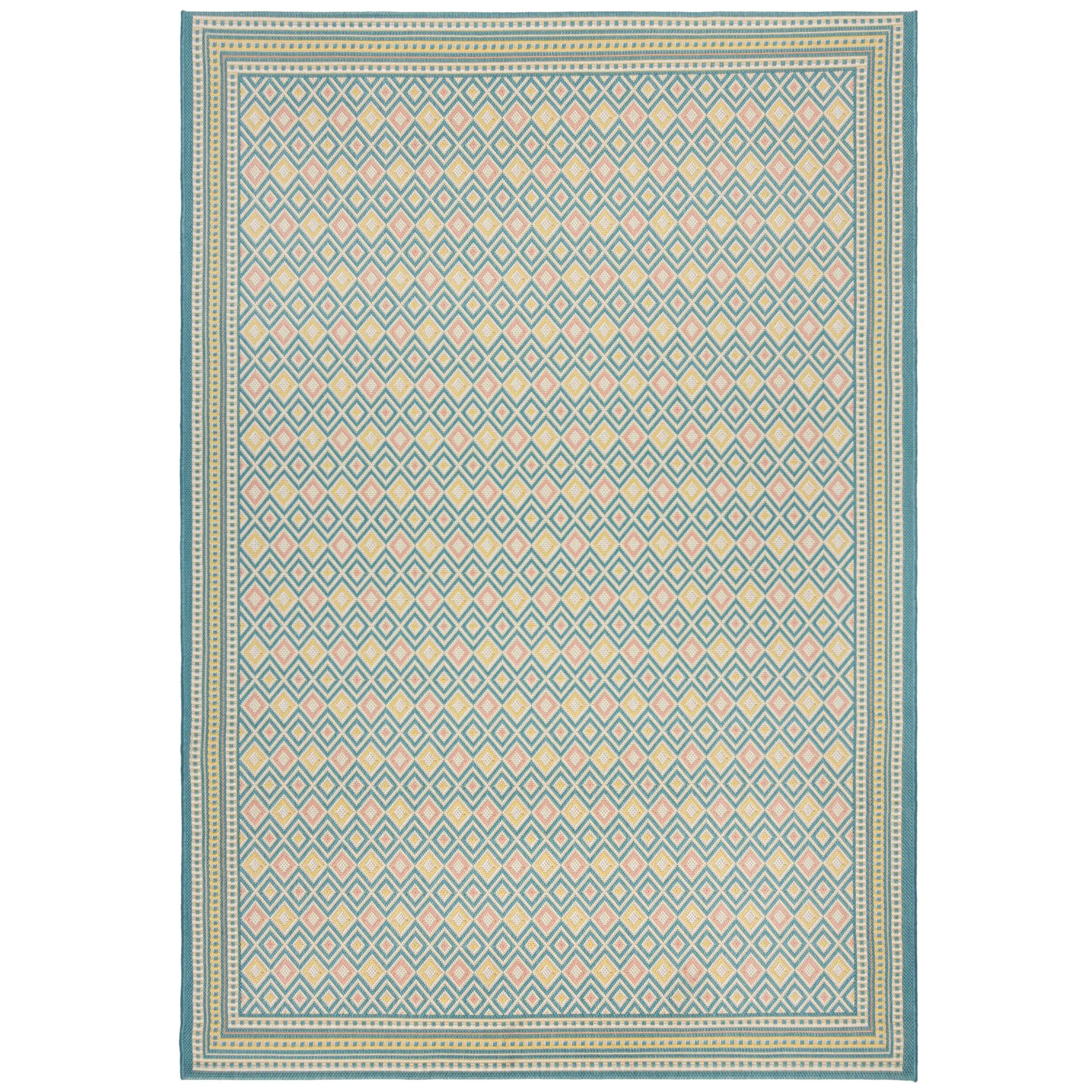Flair Rugs, Kusový koberec Marseille Coast Pastel Multi – na ven i na doma, 200x290, vícebarevná, chodba / předsíň