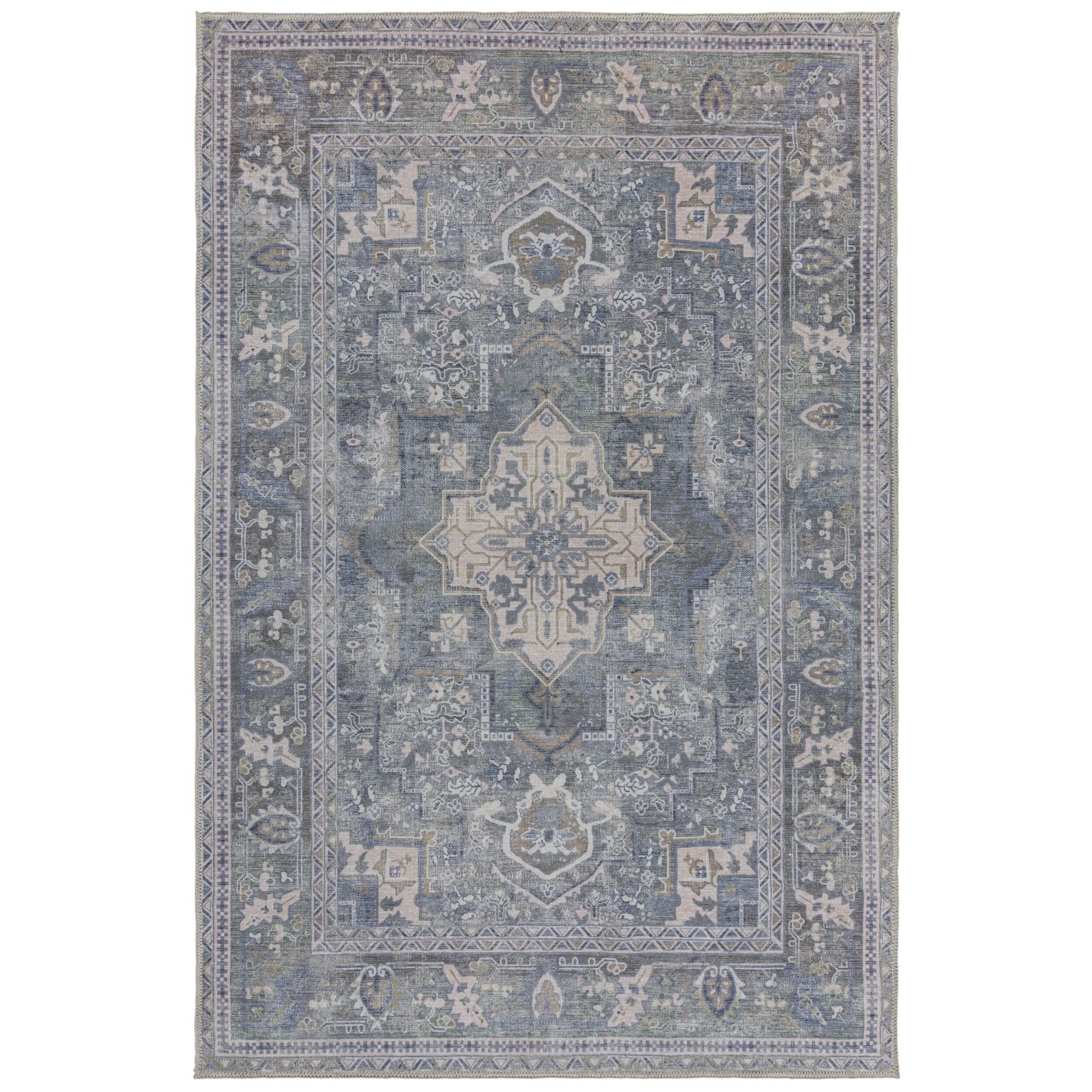 Flair Rugs, Kusový koberec Hebden Windsor Green,