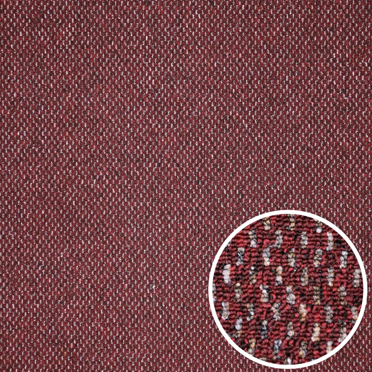 Timzo, Metrážový koberec Rubin 2159 red, na míru, šíře 4m, červená, ab (mřížka), chodba / předsíň
