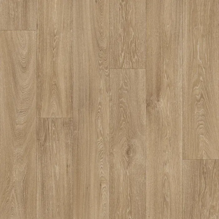 Beaulieu International Group, PVC podlaha - lino Master X 2953, na míru, šíře 4m, hnědá, bez podkladu, chodba / předsíň