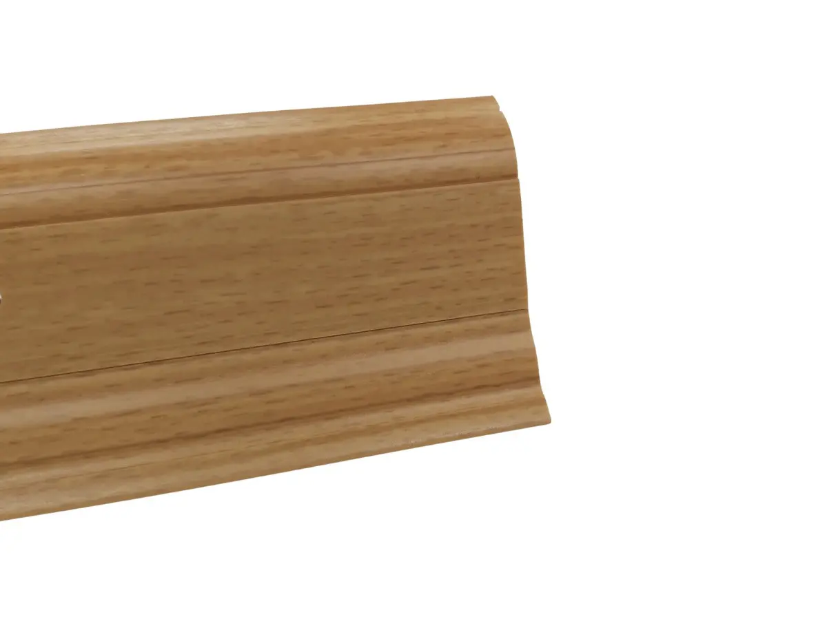 Döllken, DOPRODEJ: 2500x50x25 mm cm Soklová podlahová lišta SLK50 W169 Buk corona 2,5 m, 2500x50x25 mm, béžová