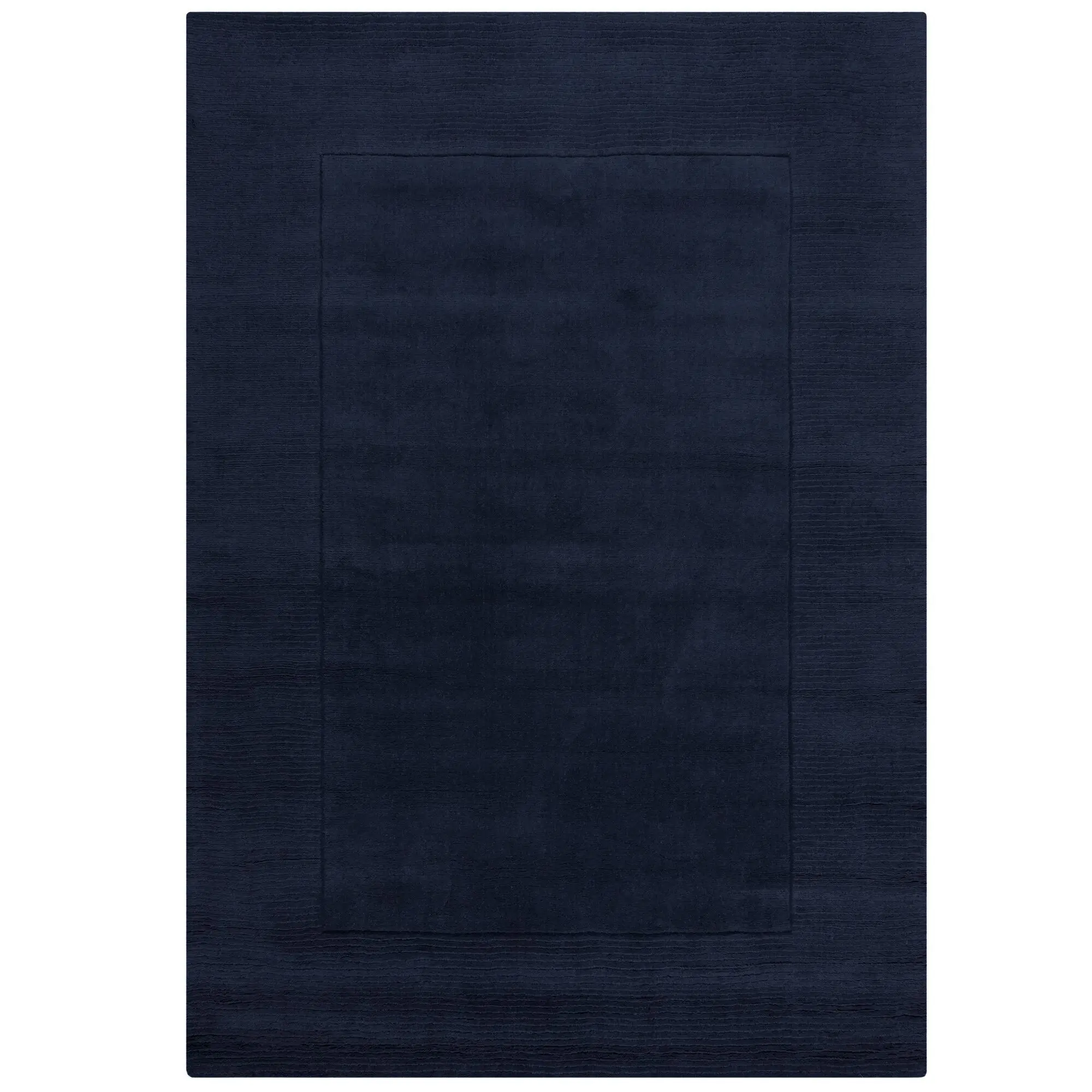 Flair Rugs, DOPRODEJ: 120x170 cm Kusový ručně tkaný koberec Tuscany Textured Wool Border Blue, 120x170, modrá, ložnice