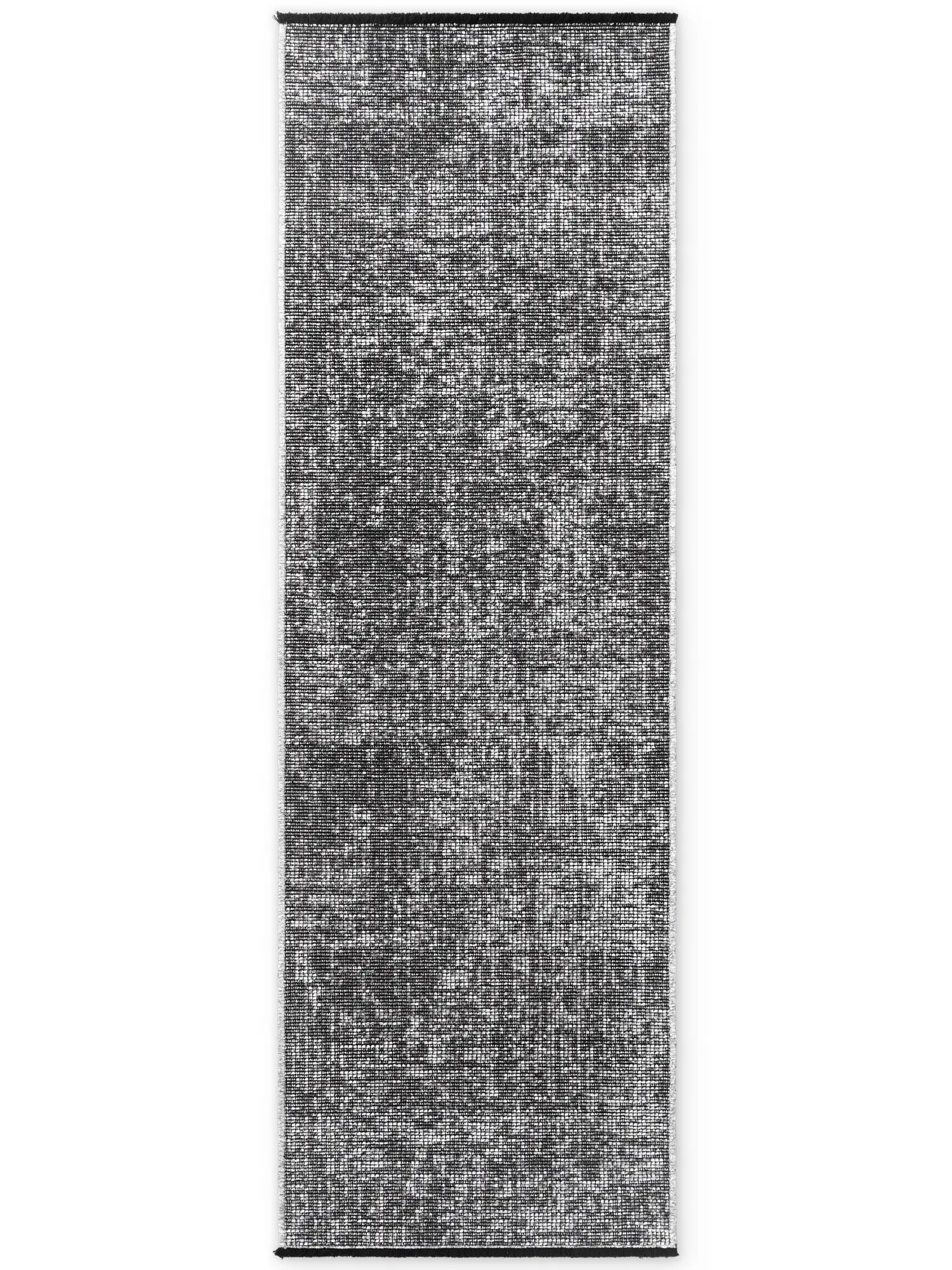 ELLE Decoration, Běhoun Brilliance Prisma 106310 Silver Grey z kolekce Elle, 80x250, šedá, ložnice
