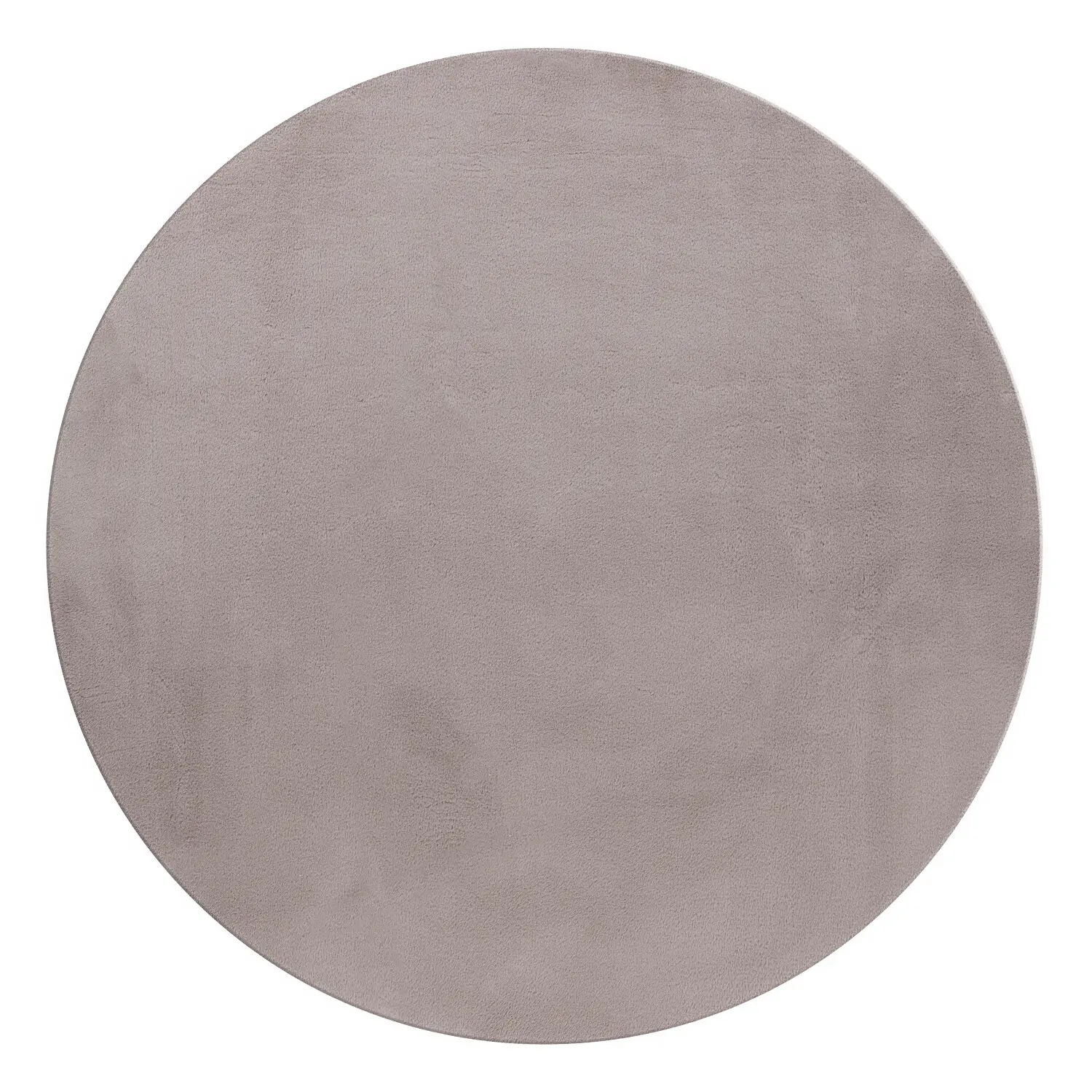 Ayyildiz, Kusový koberec Pouffy 5100 Beige kruh,