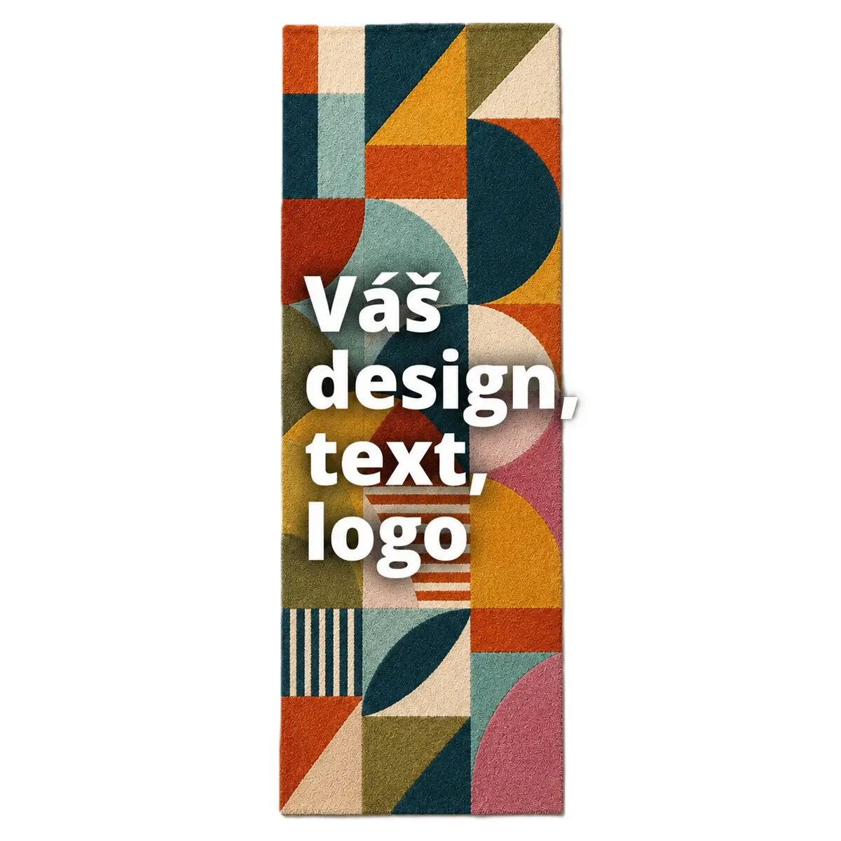 Mercury Flooring, Běhoun s vlastním potiskem nebo logem MK Velvet, šíře