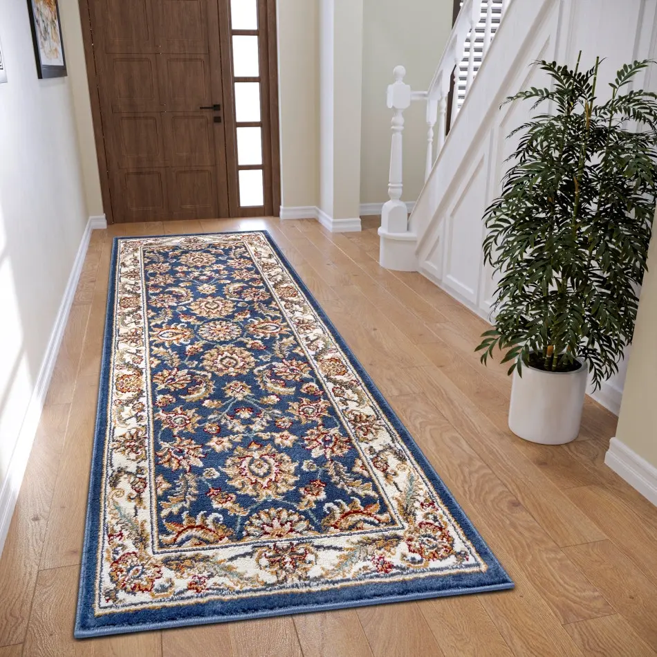 Hanse Home, AKCE: 80x240 cm Kusový koberec Luxor 105640 Reni Blue Cream, modrá, ložnice