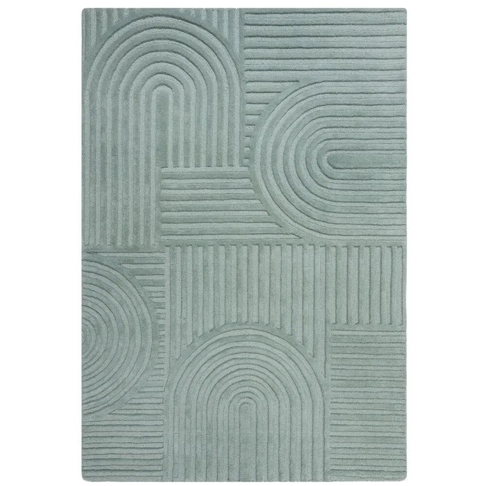 Flair Rugs, AKCE: 120x170 cm Kusový koberec Solace Zen Garden Duck Egg, zelená, ložnice
