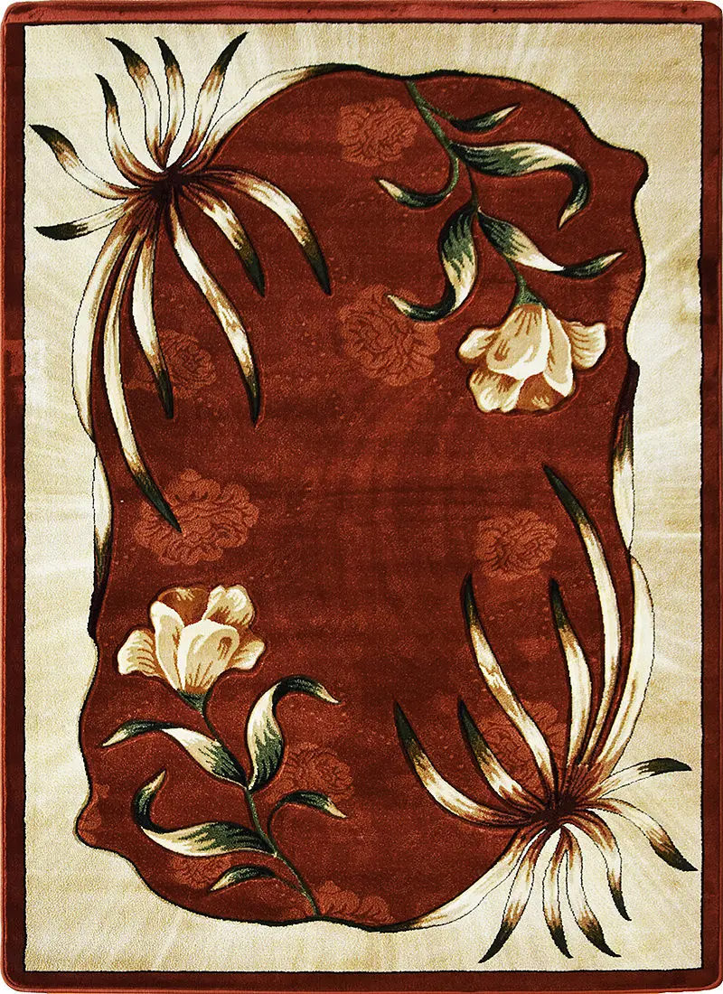 Berfin Dywany, Kusový koberec Adora 7004 V (Vizon), 140x190, hnědá, chodba / předsíň