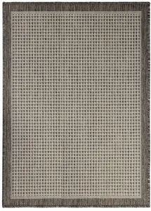 Oriental Weavers, Kusový koberec SISALO/DAWN 2822/W71I – na ven i na doma, 66x120, šedá, chodba / předsíň