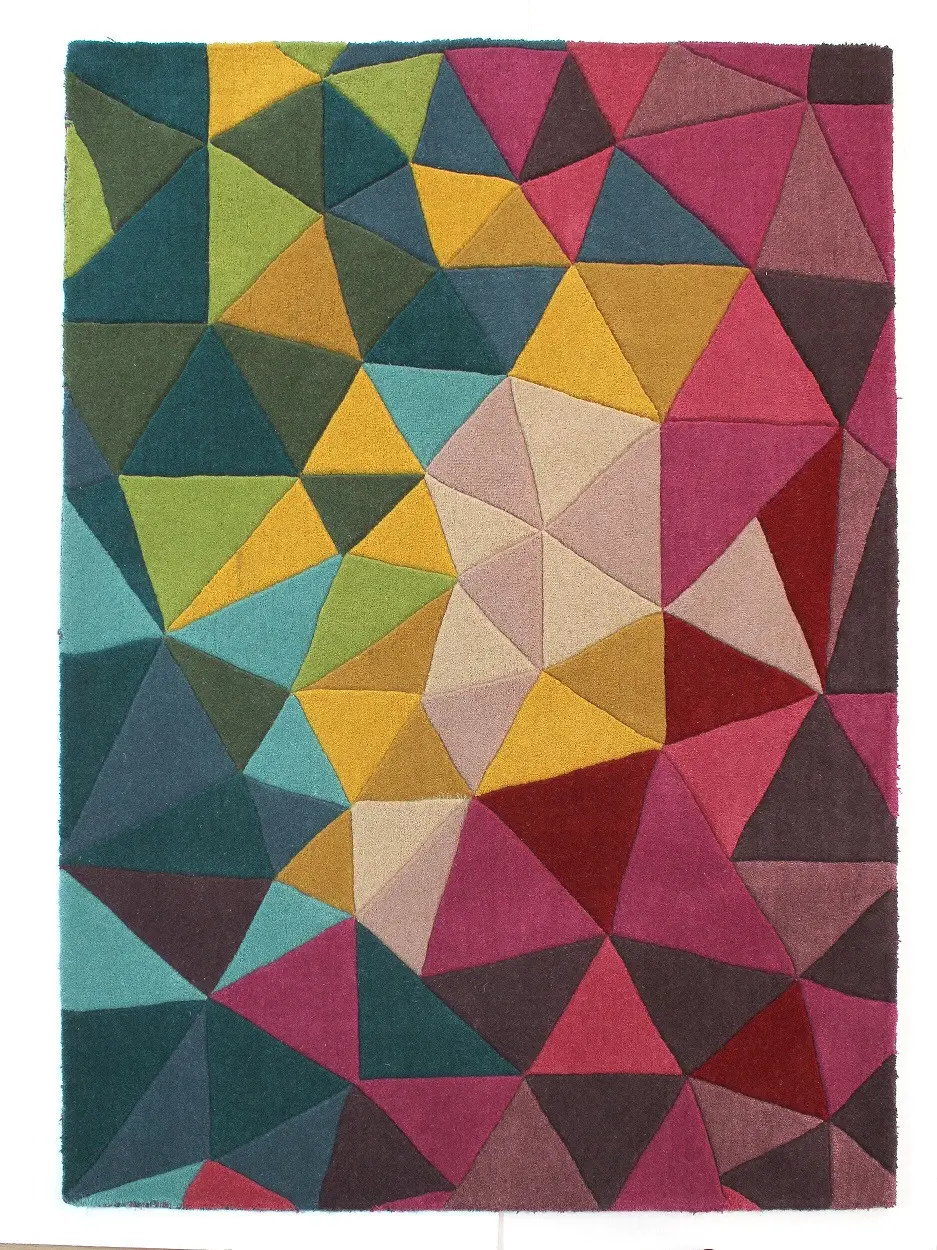Flair Rugs, Ručně všívaný kusový koberec Illusion Falmouth Multi,