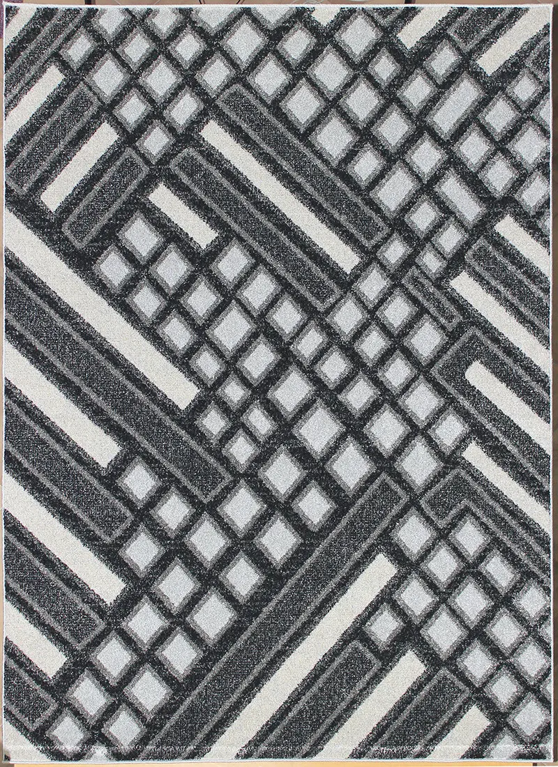 Kusový koberec Aspect 1812 Dark Grey 140x190 cm