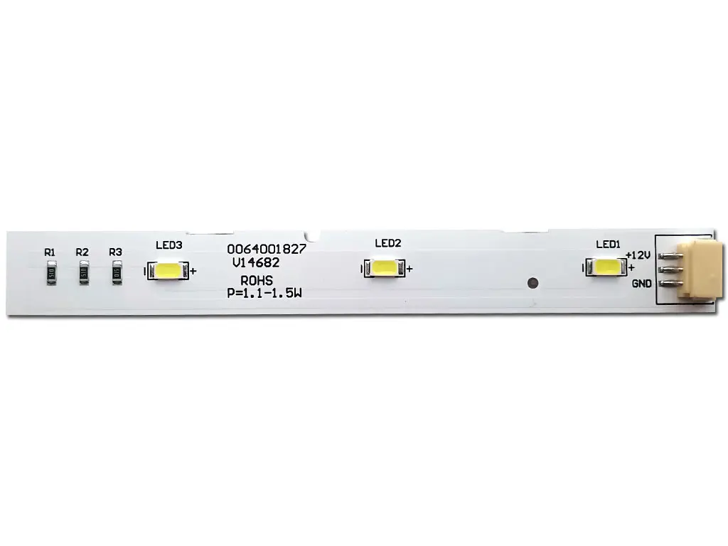 LED osvětlení lednice 0064001827 Candy / Hoover / Haier, náhrada