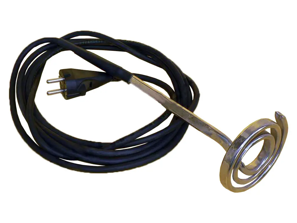 Ponorný ohřívač vody 2000W 230V, D= 100mm / V= 300mm