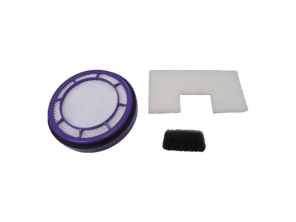Sada filtrů do vysavače 3v1 – HEPA filtr, pěnový filtr a výfukový filtr 11.8 cm, Hanseatic 594380, Privileg Edition 50