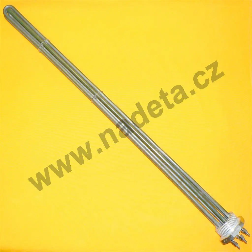 Topné těleso 12000 W 3x400 V oprava l=800mm, klíč 70mm, příruba M60