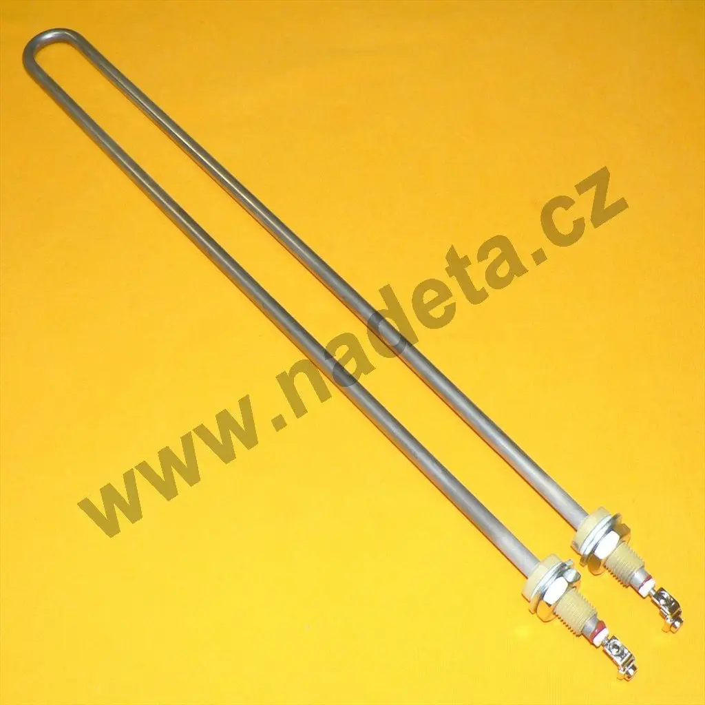 Topné těleso 2500 W elektrokotel 230 V "U" l=460mm š=35mm
