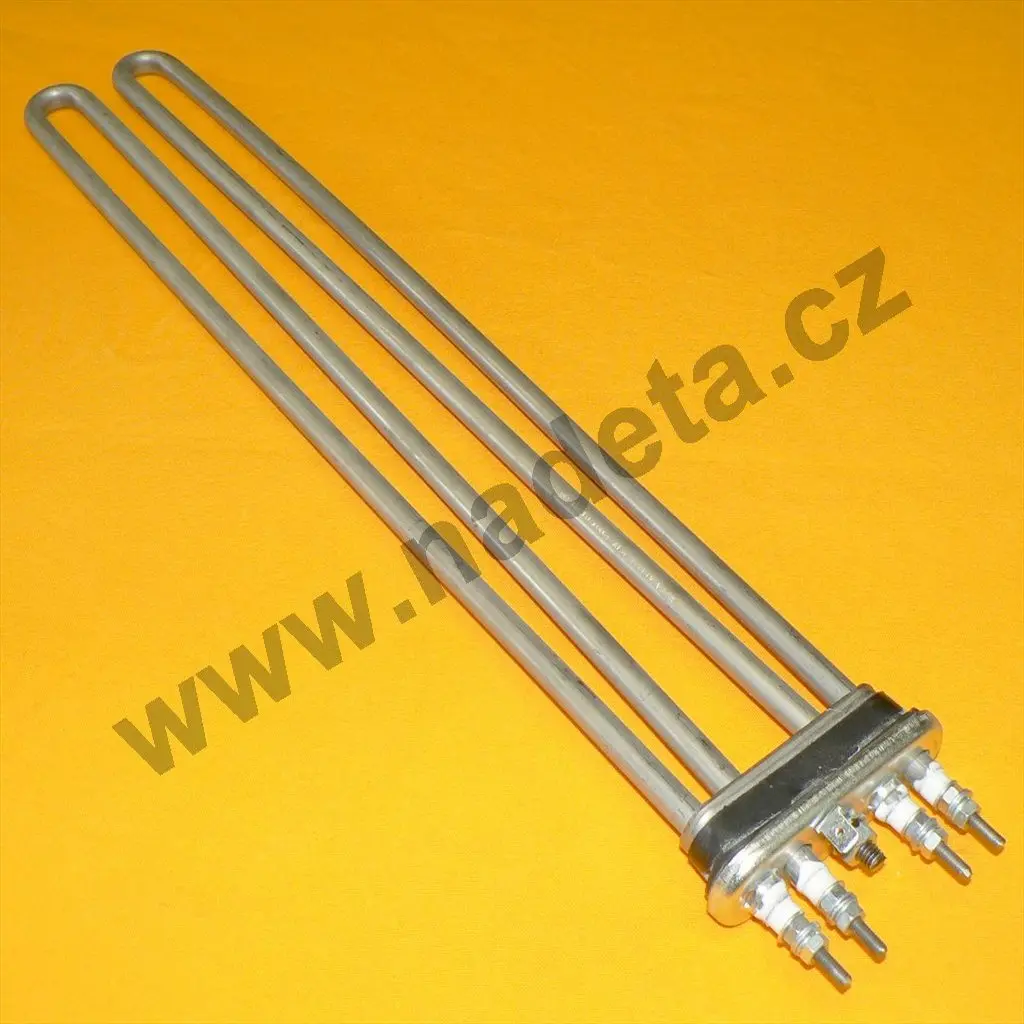 Topné těleso 2x2000 W 230 V pračka l=385mm, do pračky