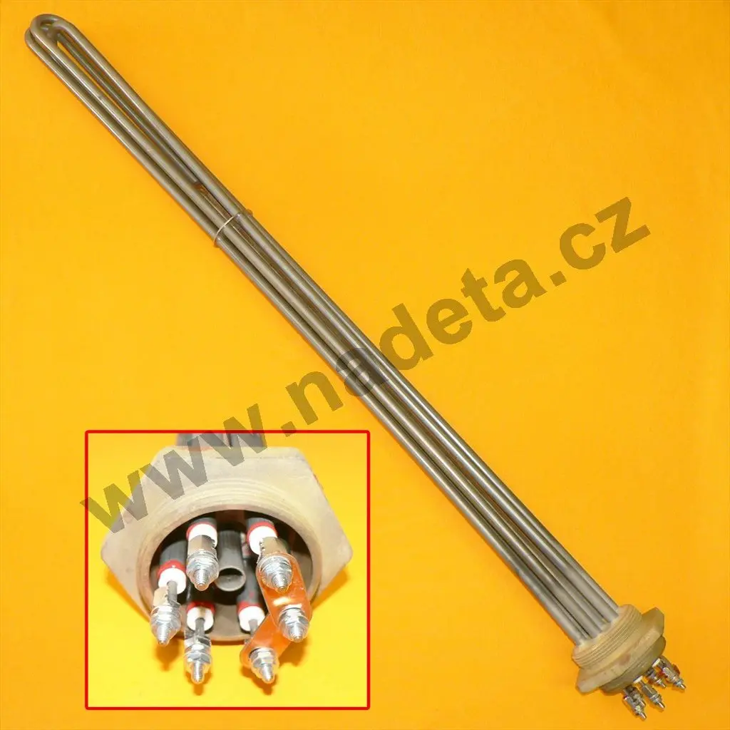 Topné těleso 6000 W 3x230 V / 400V l=680mm OPRAVA