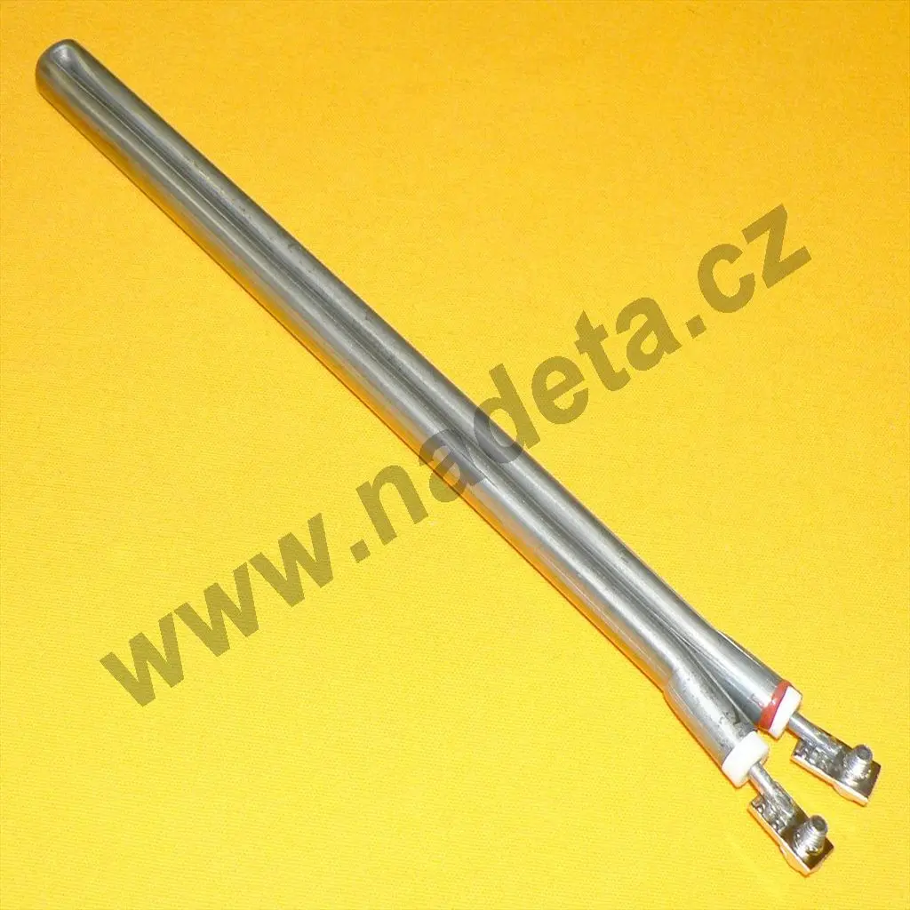 Topné těleso 600W, 115V, l=190mm, d=14mm, ohřev forem a horkých jaderníků