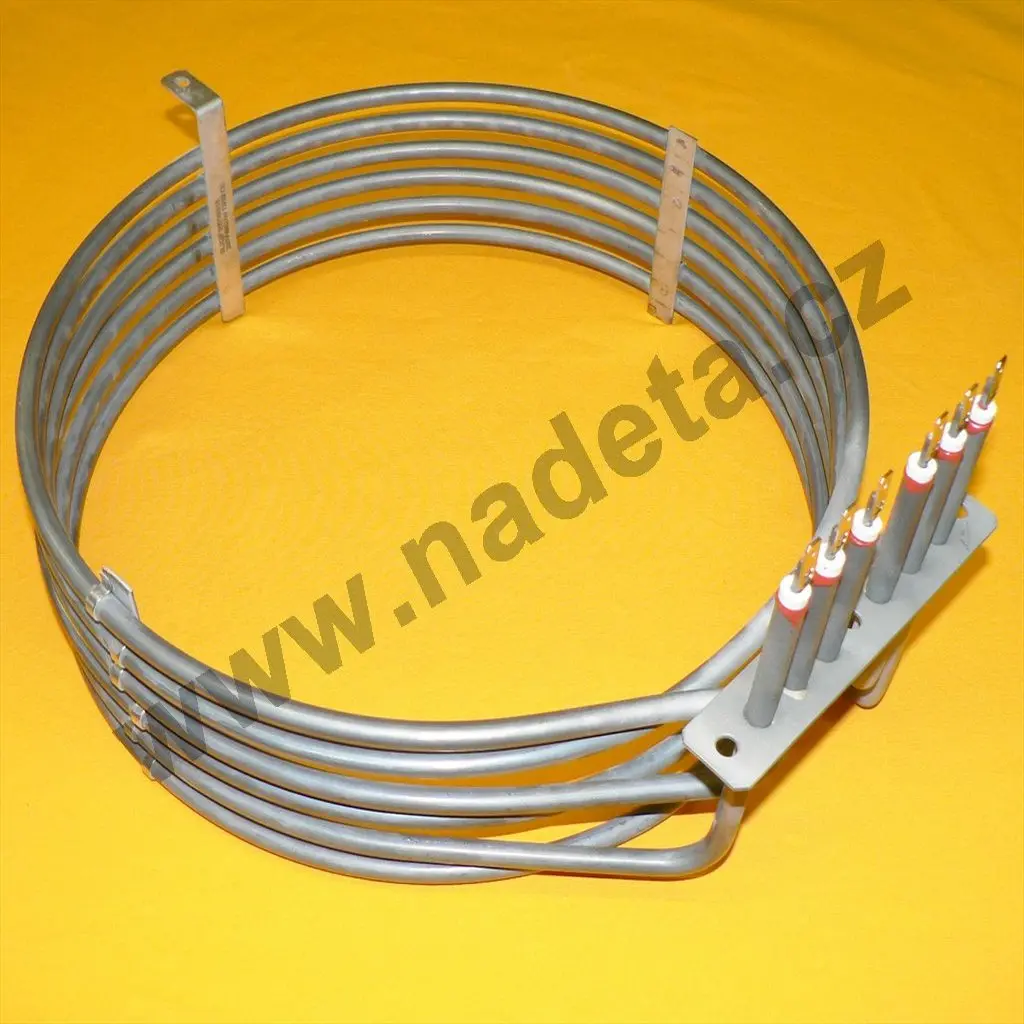 Topné těleso 6500 W kruhové 230 V d=320mm v=100mm, opravené