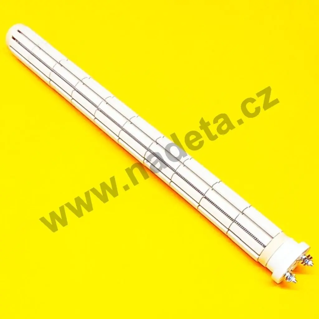 Topné těleso keramické 1500W 10 článků 555mm / 230V, do bojleru a elektrokotle