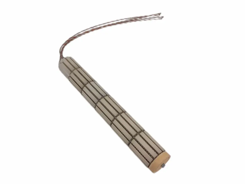 Topné těleso keramické 2000W, 1000W / 230V + 1000W / 90V, d=48mm, bojler