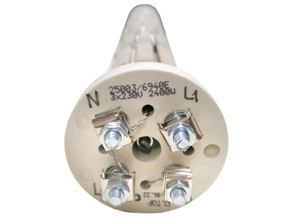 Topné těleso keramické 3x800W (2400W) / 3x230V, suché topné těleso