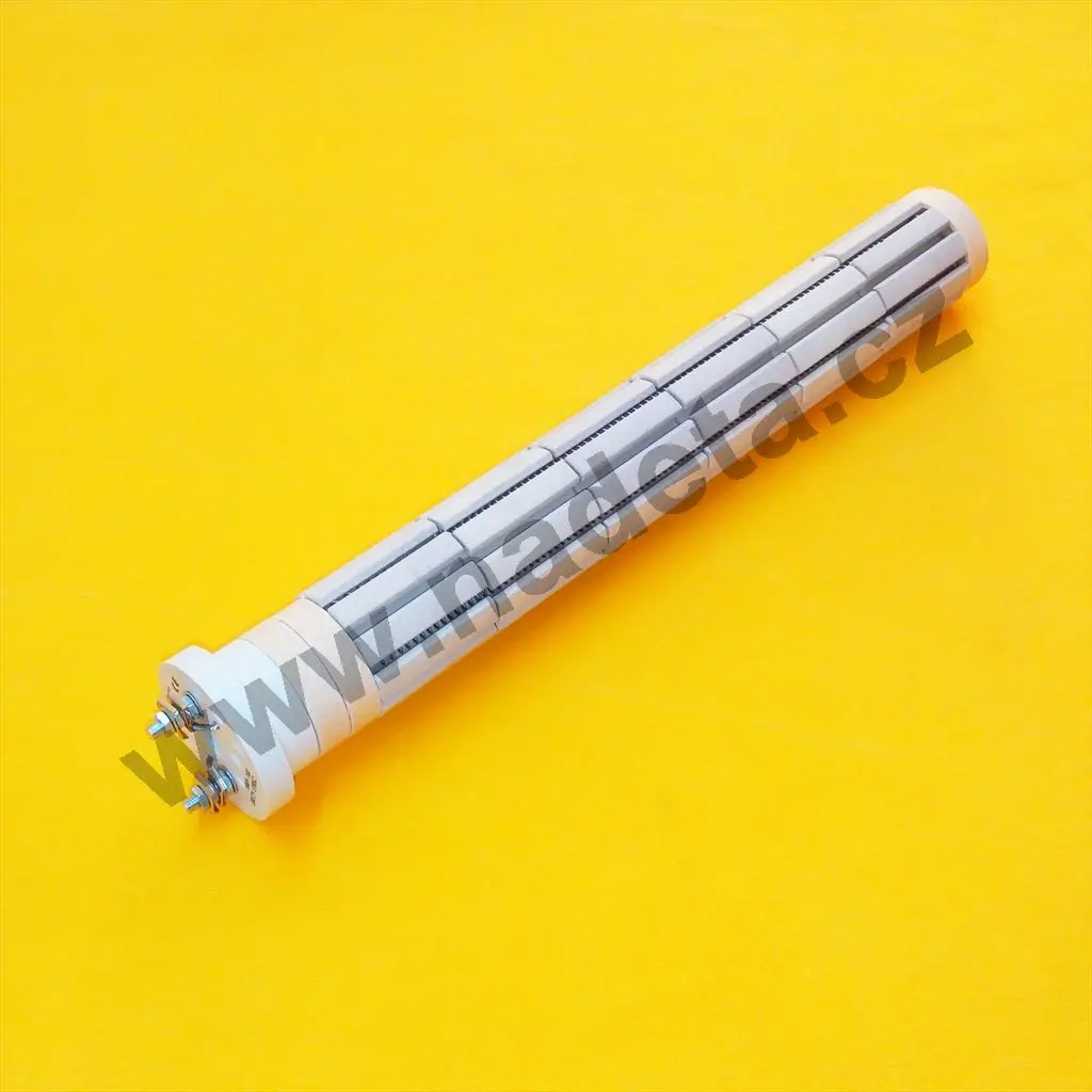 Topné těleso keramické 400W/30V DC d=48mm, l=360mm, do bojleru a elektrokotle
