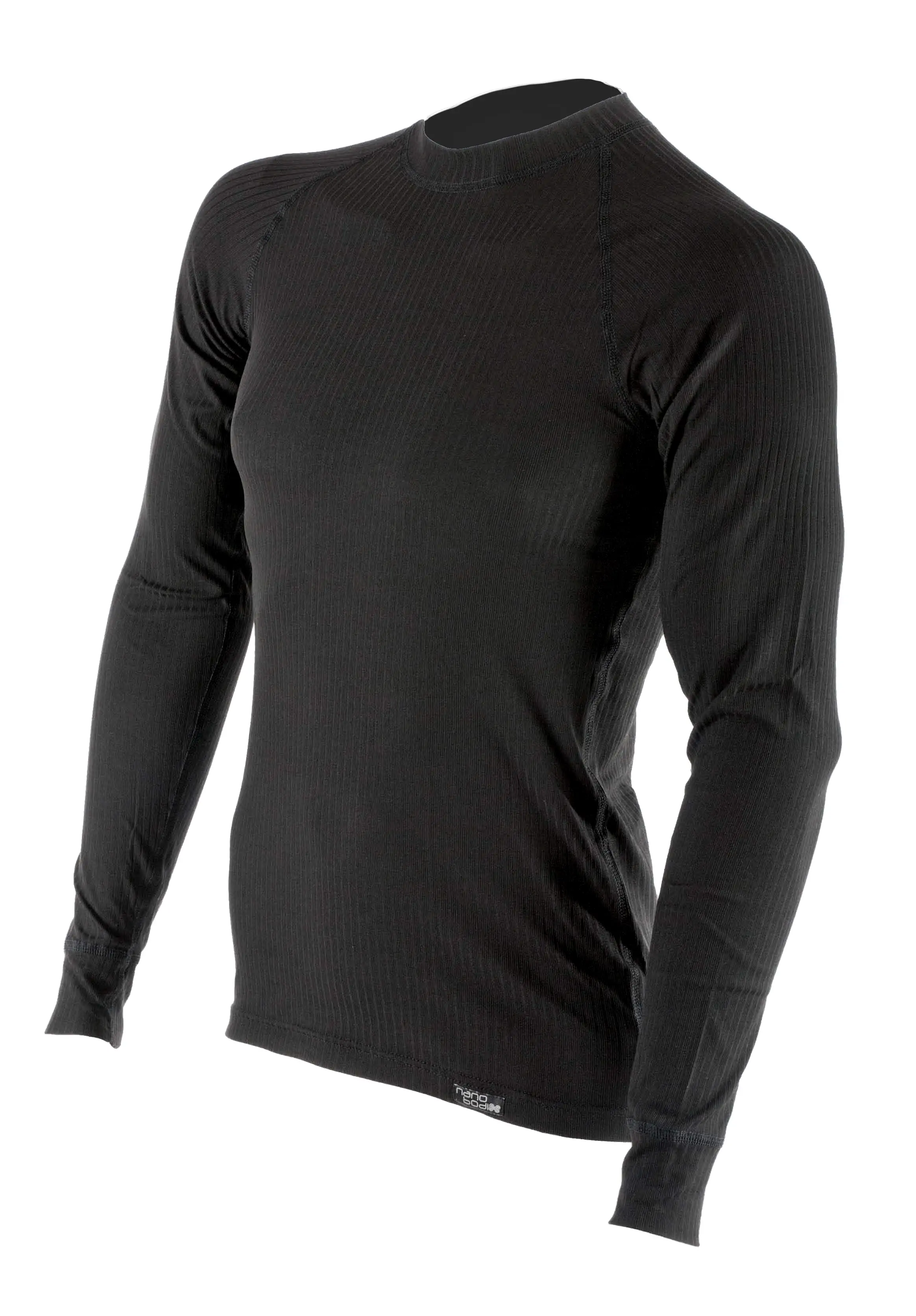 COOL NANO triko dlouhý rukáv .pánské .5XL .černá