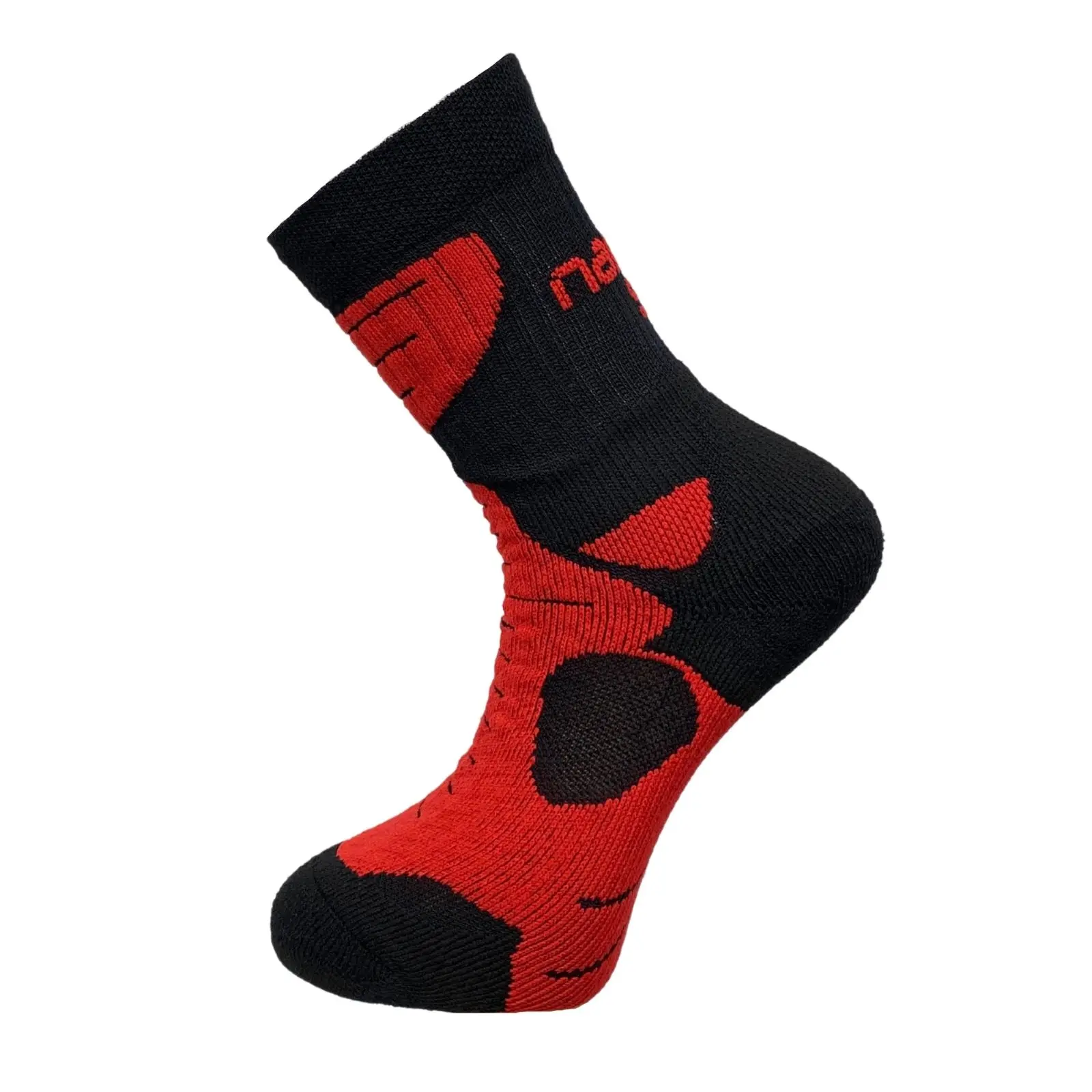nanosox PRO AN-ATOMIC ponožky .39-42 .černo-červená