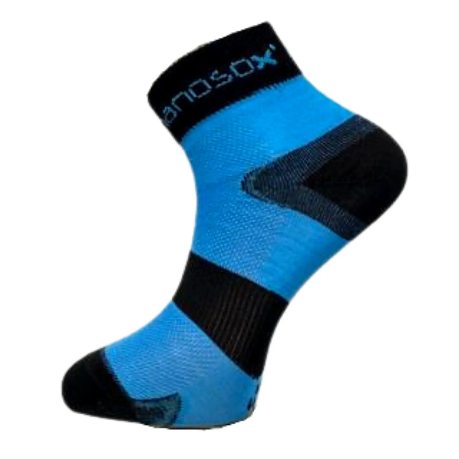 nanosox SPORT CYKLON ponožky .49-50 .černo-azurová