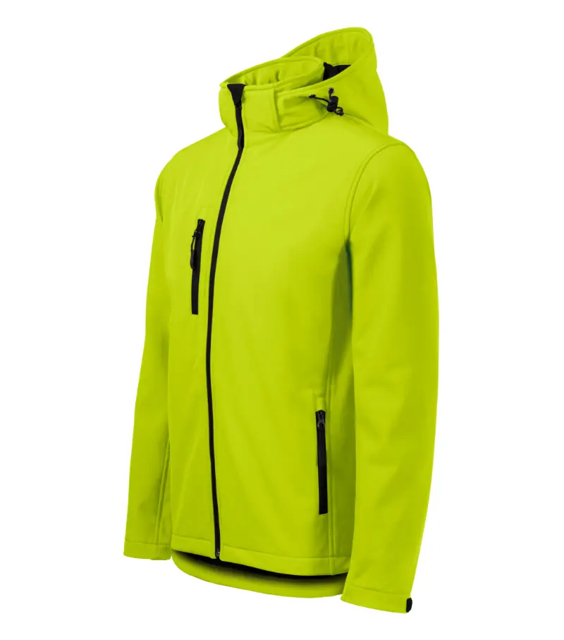 PROTTEC FORM softshell bunda .pánská .XXL .limetková