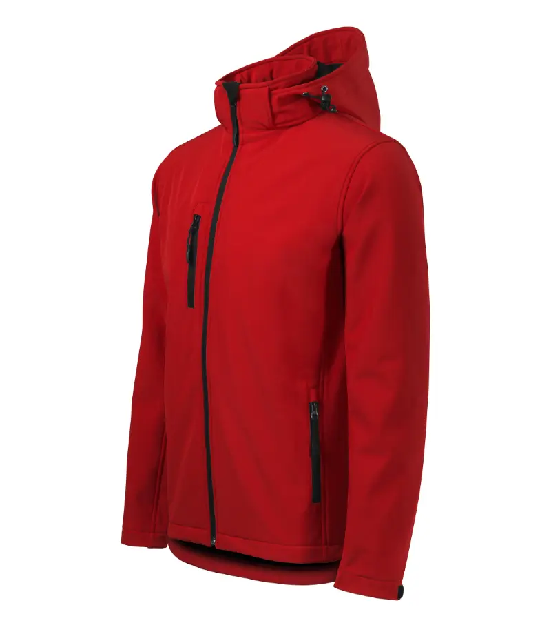 PROTTEC FORM softshell bunda .pánská .XXL .červená