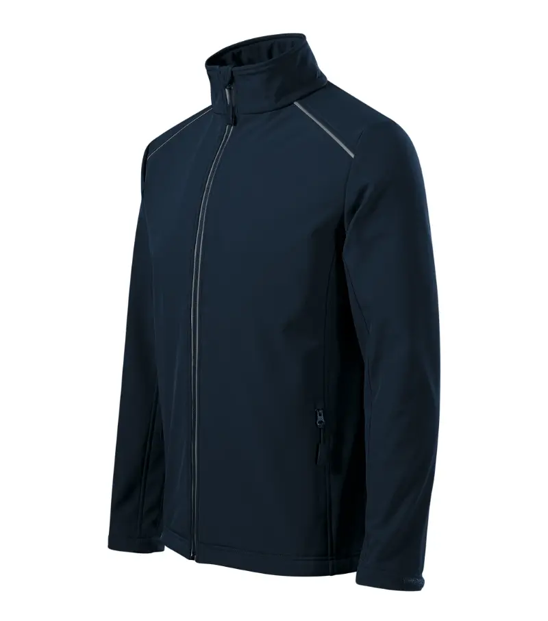 PROTTEC TRIM softshell bunda .pánská .XXL .tmavě modrá