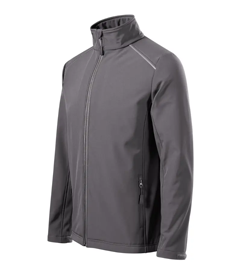 PROTTEC TRIM softshell bunda .pánská .XL .tmavě šedá