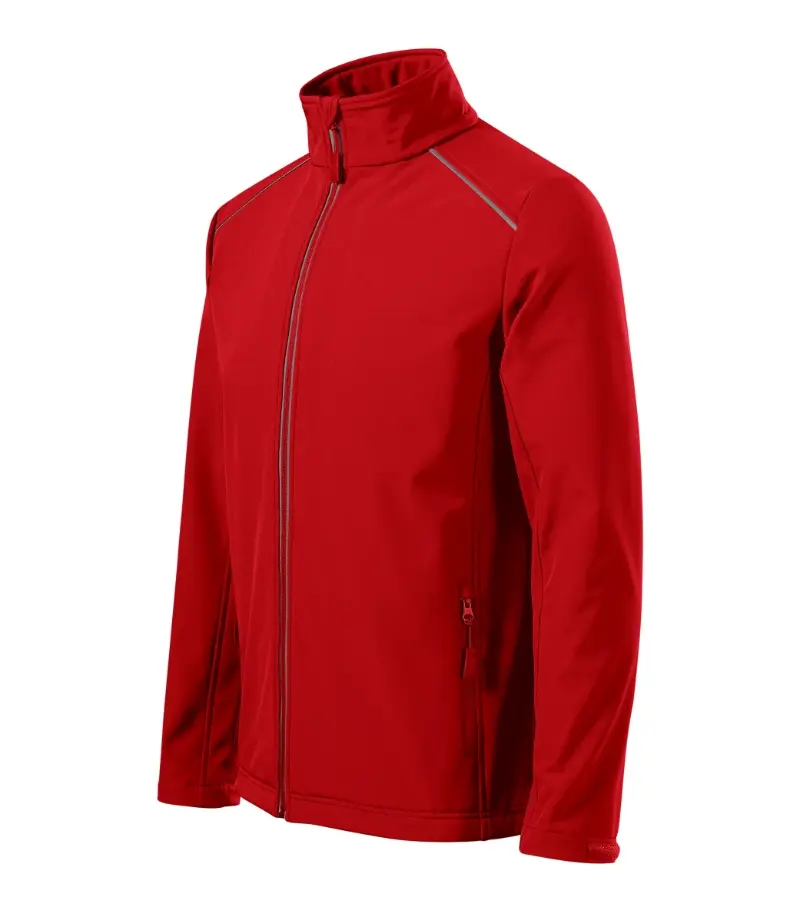 PROTTEC TRIM softshell bunda .pánská .XL .červená