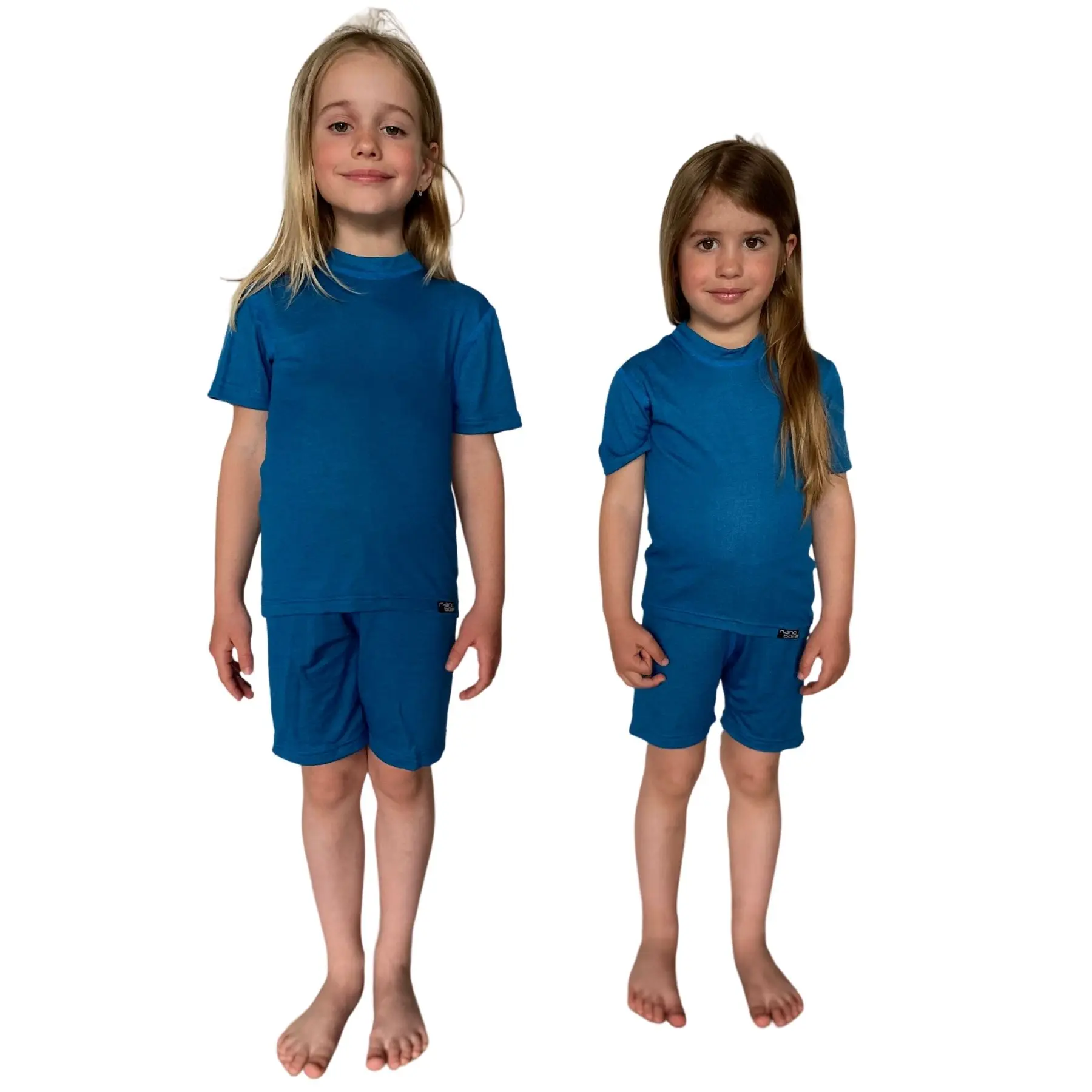 SPORT NANO triko krátký rukáv .dětské .130 .modrá