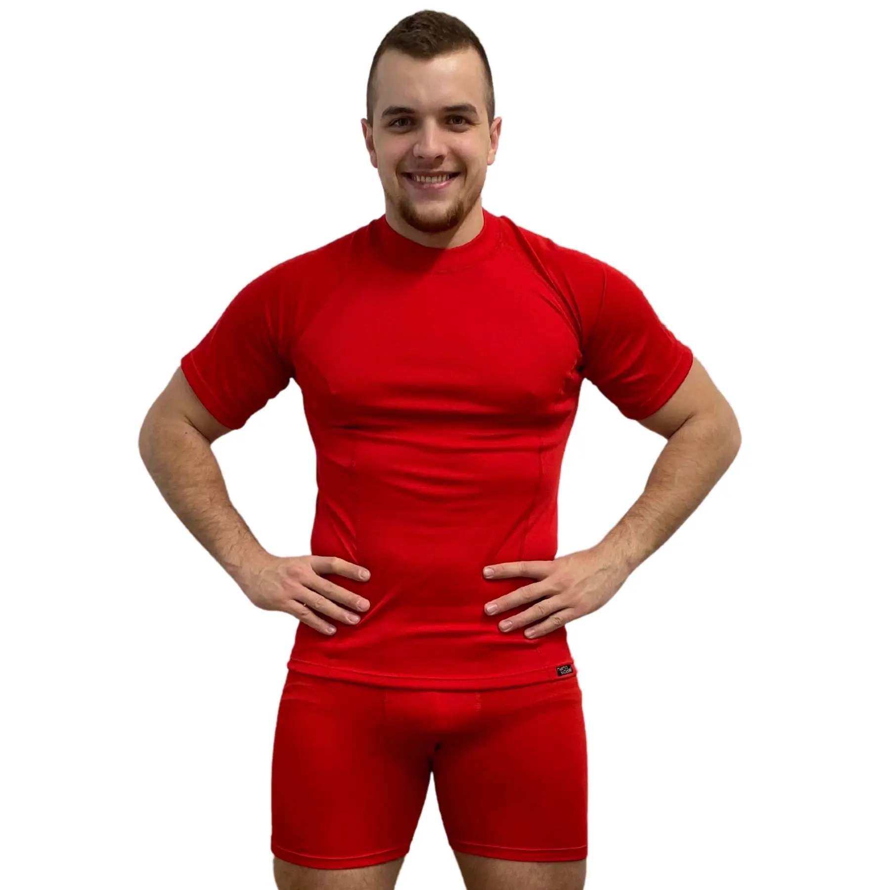 SPORT NANO triko krátký rukáv .pánské .XXL .červená