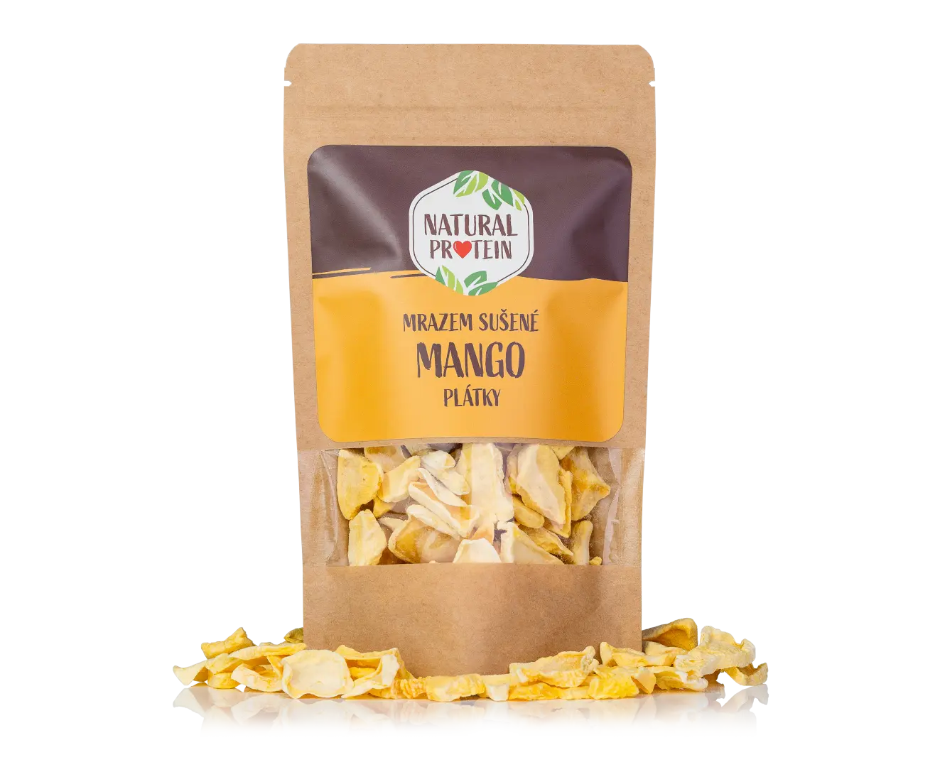 NaturalProtein Mrazem sušené mango plátky