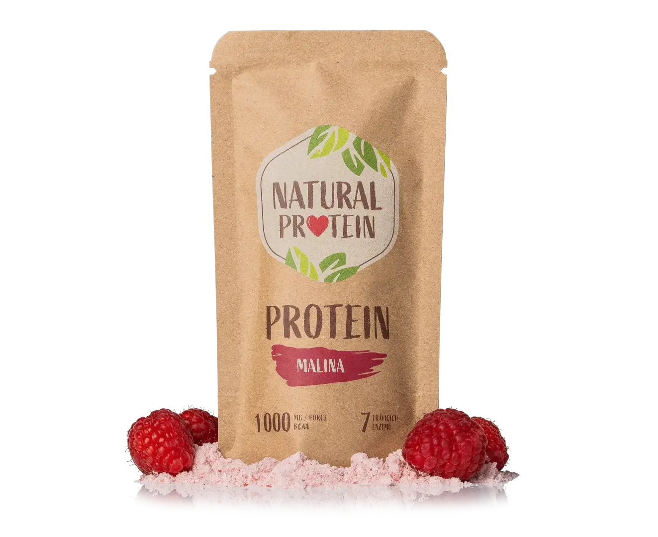 NaturalProtein Malinový protein (35 g)