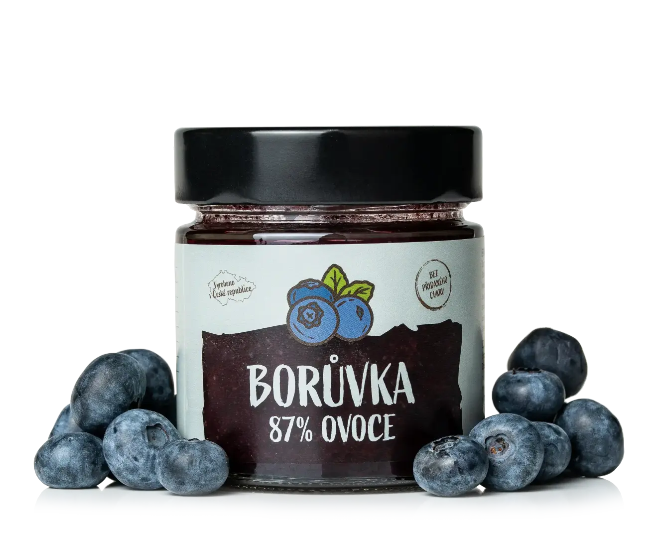NaturalProtein Borůvkový džem