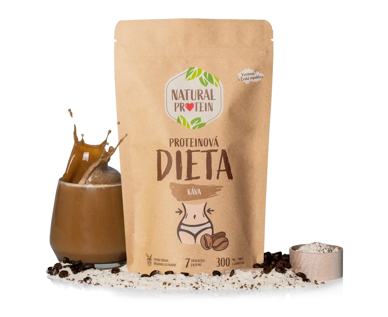 NaturalProtein Proteinová dieta Káva