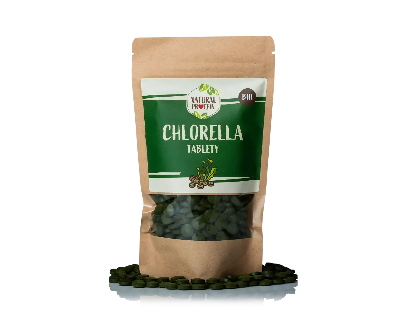 NaturalProtein CHLORELLA TABLETY (500 ks)