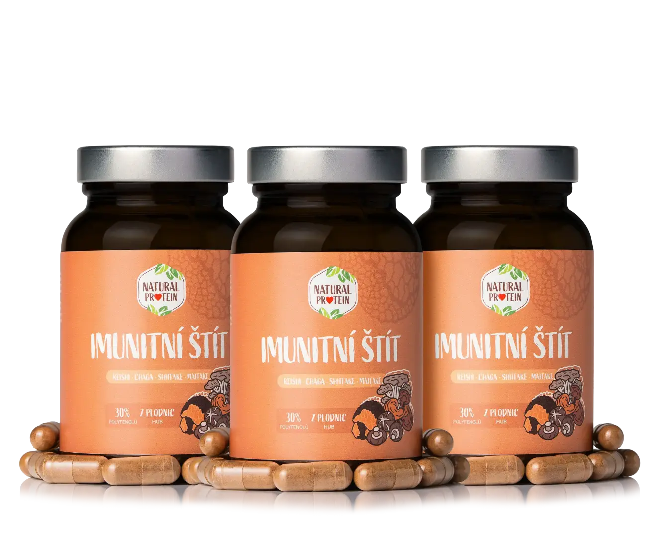 NaturalProtein Imunitní štít (kapsle) 3 ks