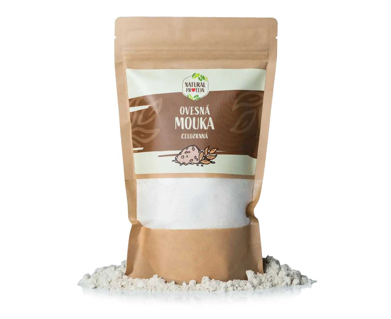 NaturalProtein Ovesná mouka celozrnná